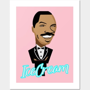 eddie murphy : ICE CREAM Posters and Art